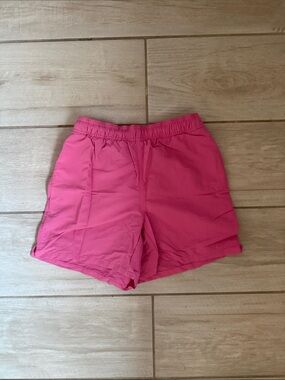 TNA Pink Athletic Elastic-Waist Shorts